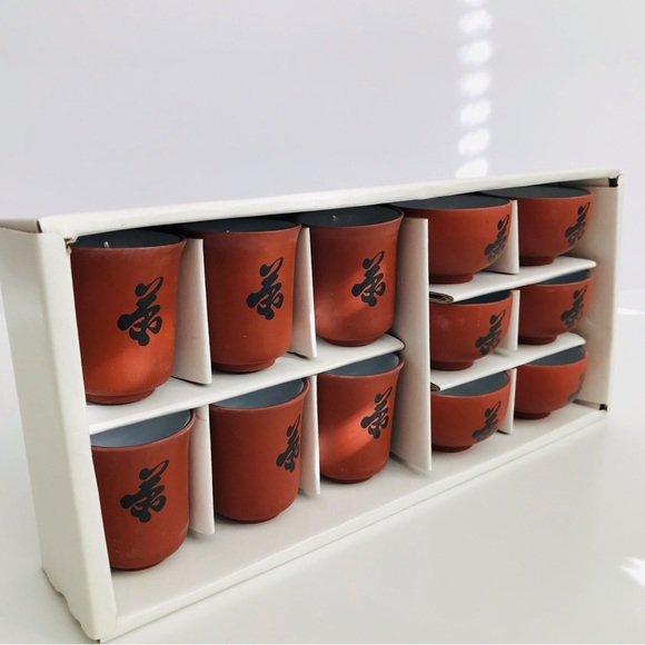 Elegant Terracotta Tea Cups - Picture 12 of 14